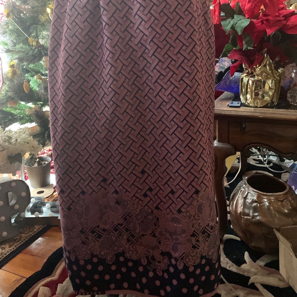 Homemade elastic waist maxi skirt from Burning M.